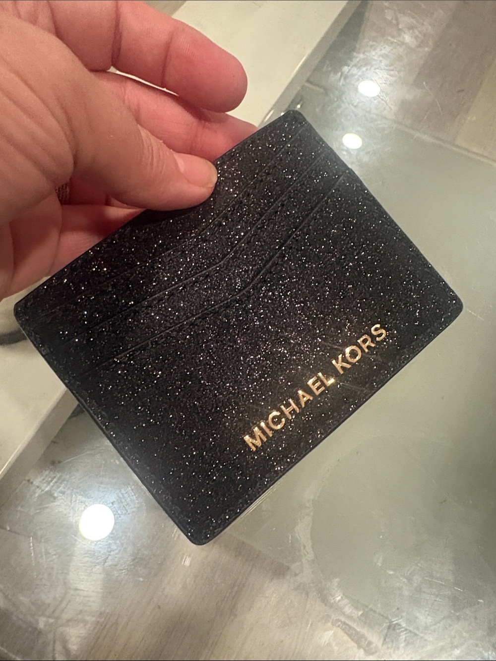 Michael Kors Large Leather Credit Card Holder